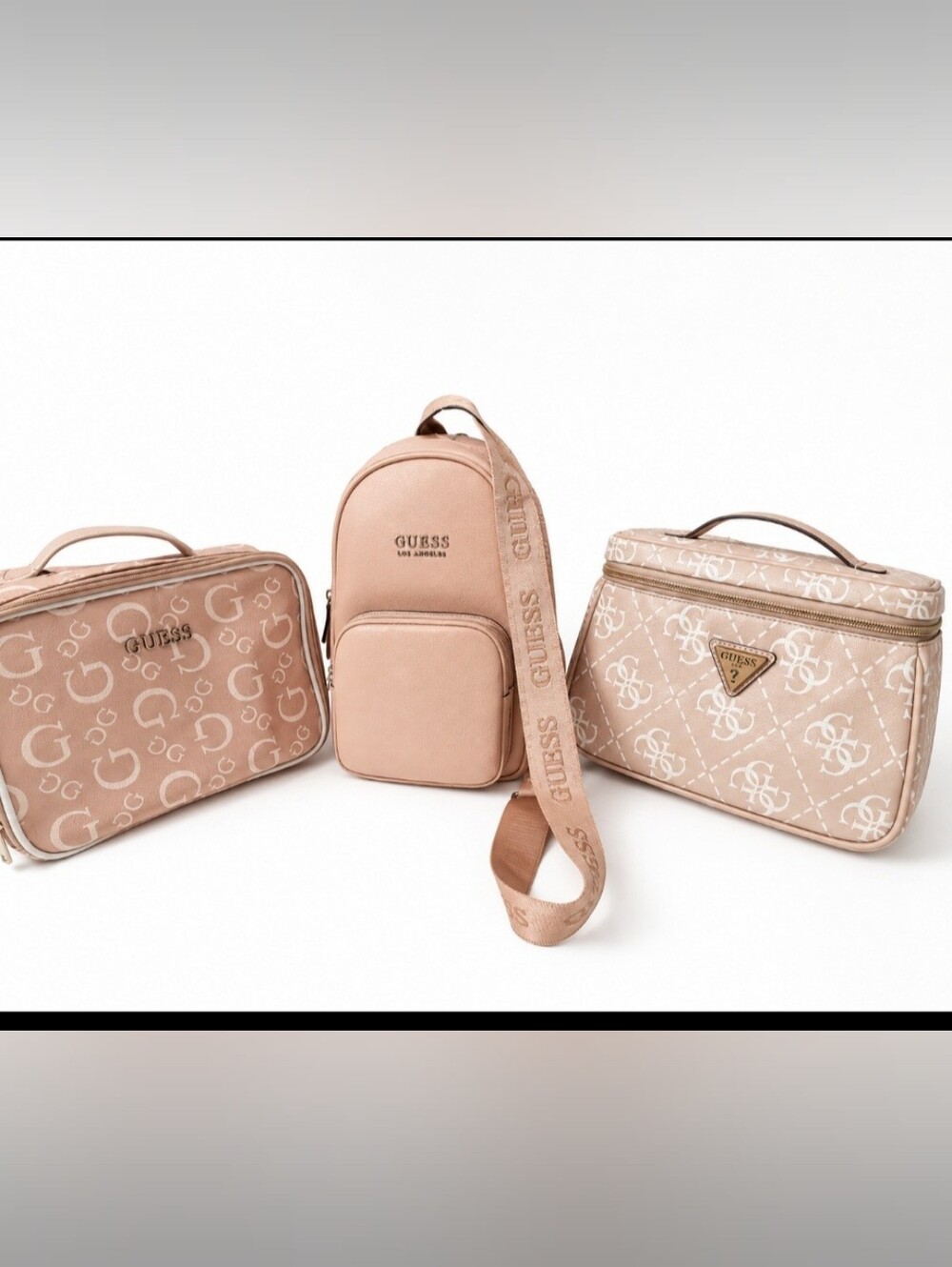GUESS Pink Travel Bundle